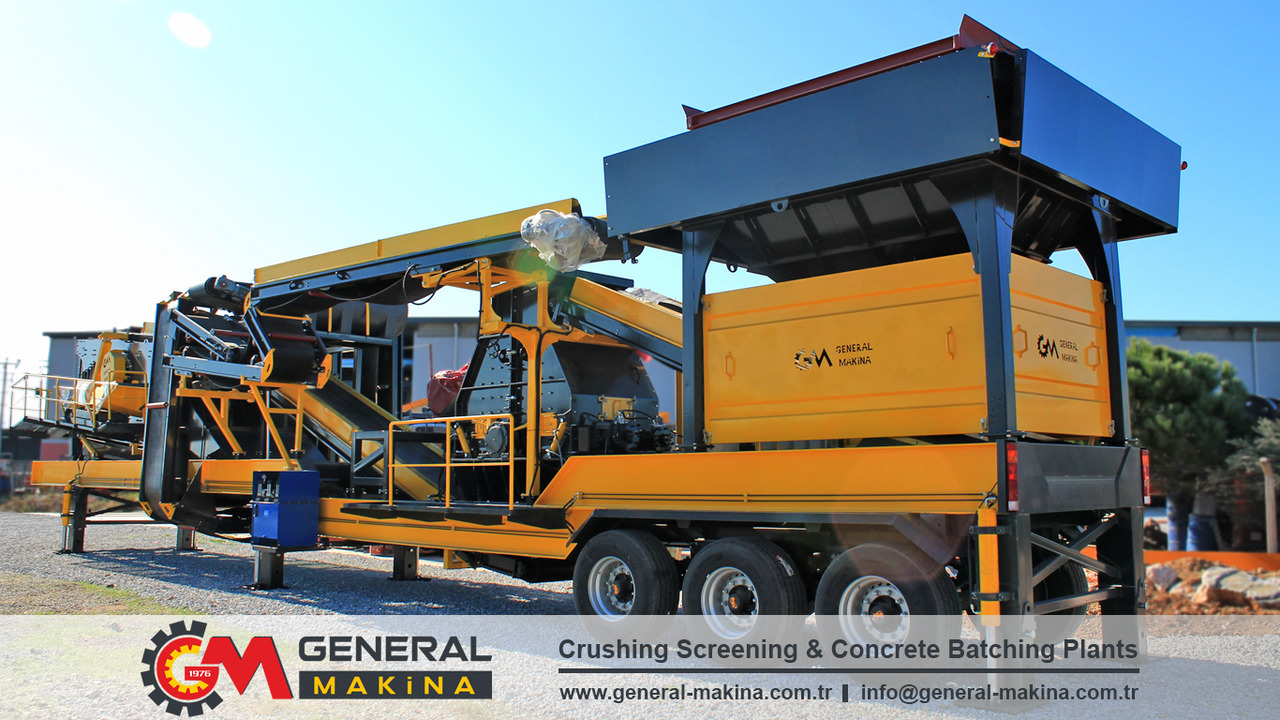 General Makina Mobile Sand Machine - Gurëthyesi i lëvizshëm: foto 2 General Makina Mobile Sand Machine - Gurëthyesi i lëvizshëm: foto 2