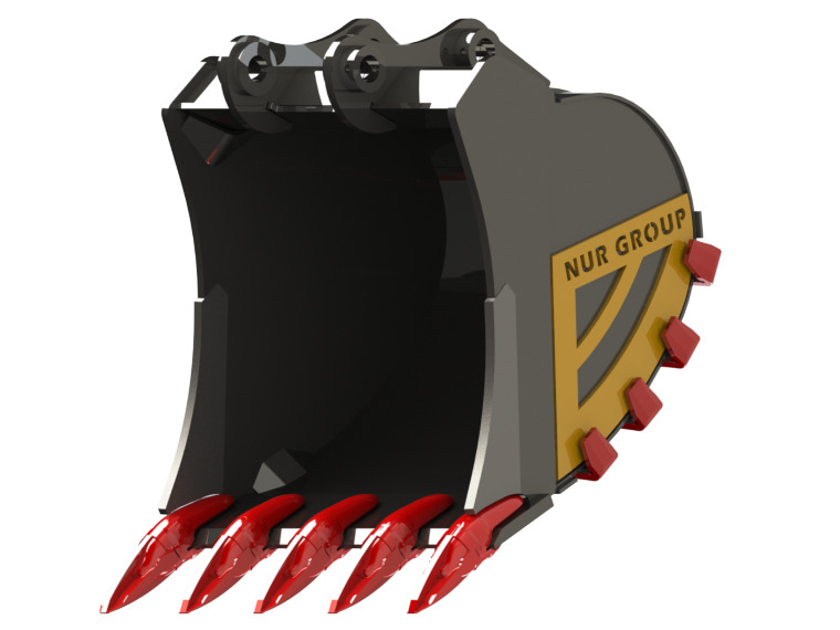 HEAVY DUTY DIGGING BUCKET - NG ATTACHMENTS - Kovë për Ekskavator: foto 1 HEAVY DUTY DIGGING BUCKET - NG ATTACHMENTS - Kovë për Ekskavator: foto 1