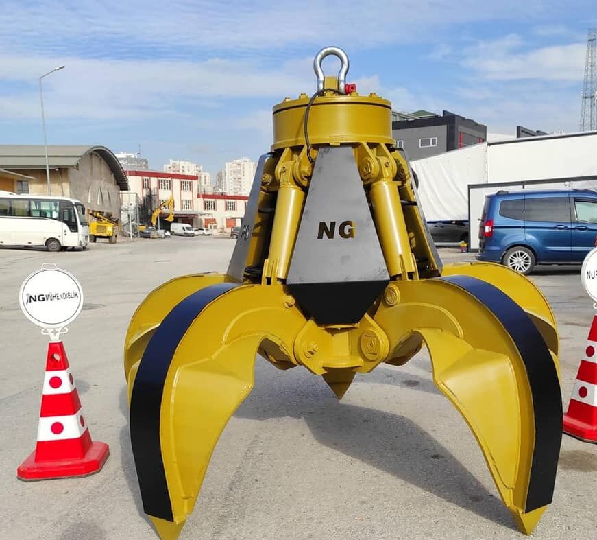 LIEBHERR ORANGE PEEL SCRAP GRABS - Kovë kafshuese për Ekskavator: foto 5 LIEBHERR ORANGE PEEL SCRAP GRABS - Kovë kafshuese për Ekskavator: foto 5