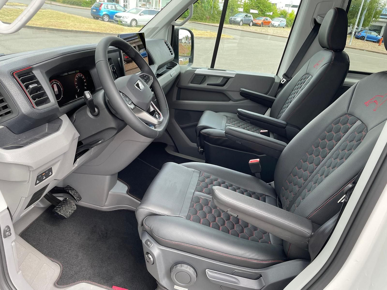 Furgon, Kamioncine dopio kabinë MAN TGE 3.200 L3H2 MIXTO 4x4 Individual S ACC STHZ: foto 12