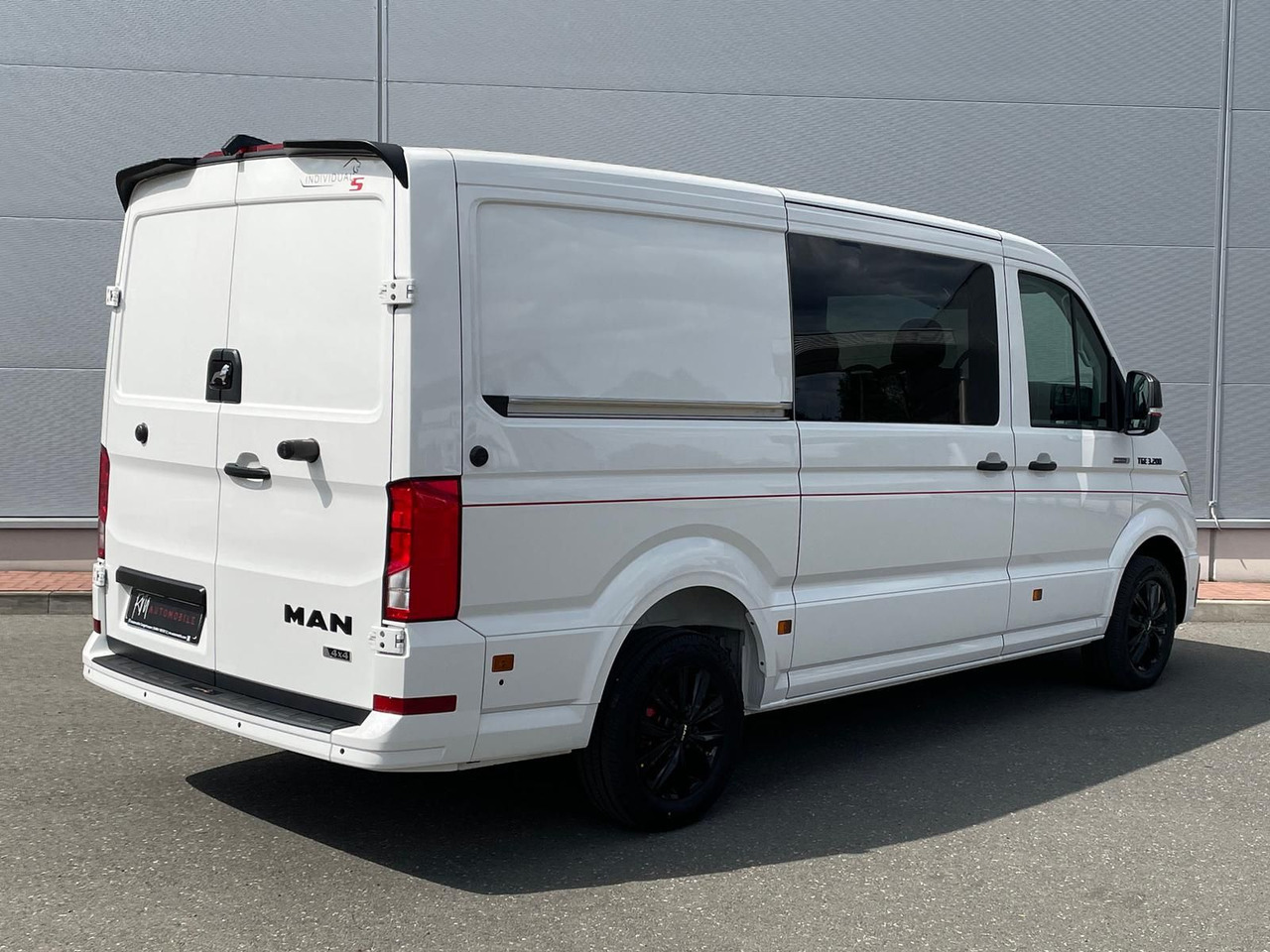 Furgon, Kamioncine dopio kabinë MAN TGE 3.200 L3H2 MIXTO 4x4 Individual S ACC STHZ: foto 7