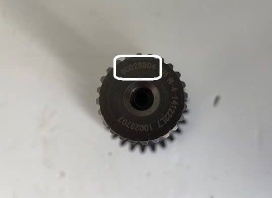 Transmisioni përfundimtar për Ekskavator me zinxhirë Liebherr Antriebswelle ID-Nr.90026804.   FAT325P113.  LH22C, LH26EC, LOS103, R914 COMP, R914, R918, R920.  #SMN4#: foto 13