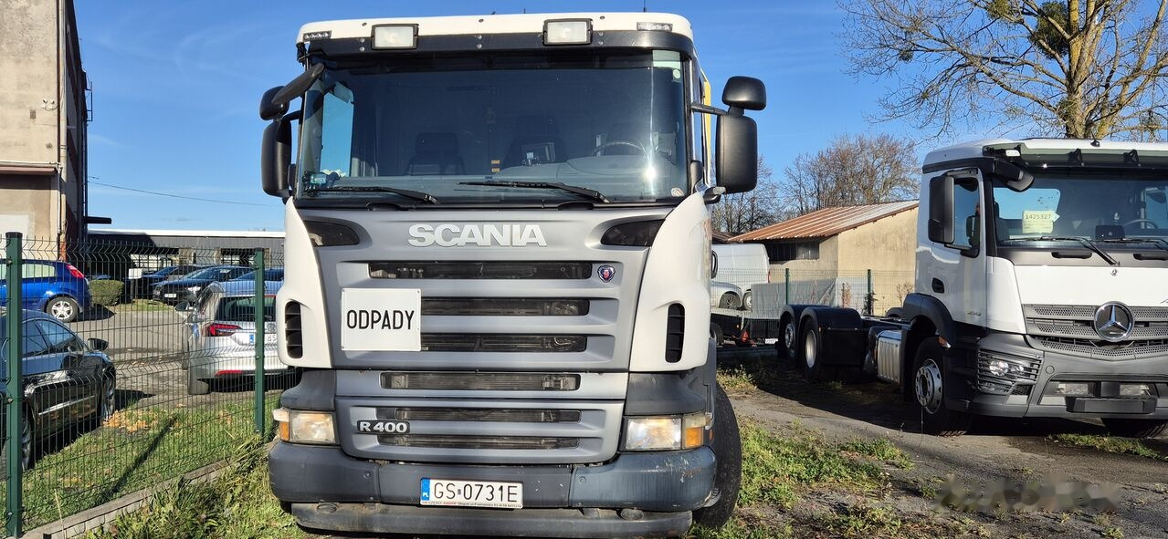 Scania R-400 - Kamion mbeturinash: foto 4 Scania R-400 - Kamion mbeturinash: foto 4