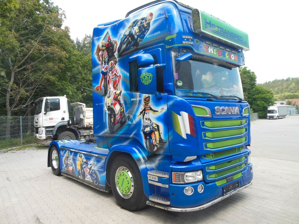 Scania R520, V8, ROSSI, LEDER, TOP!!! Scania R520, V8, ROSSI, LEDER, TOP!!! - Gjysmë-kamion: foto 2 Scania R520, V8, ROSSI, LEDER, TOP!!! Scania R520, V8, ROSSI, LEDER, TOP!!! - Gjysmë-kamion: foto 2
