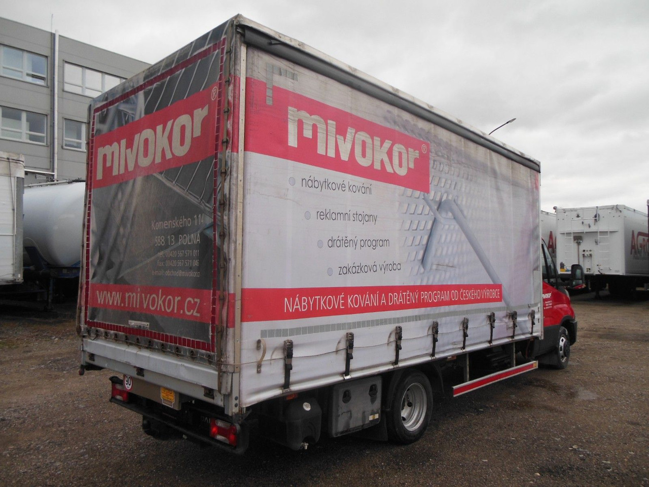 Iveco Daily 50C18, 10 Paletten - Kamioncine me tendë: foto 3 Iveco Daily 50C18, 10 Paletten - Kamioncine me tendë: foto 3