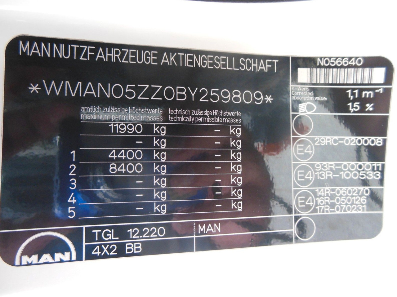 Kamion vagonetë MAN TGL 12.220 BB, D-HOLLANDIA: foto 29