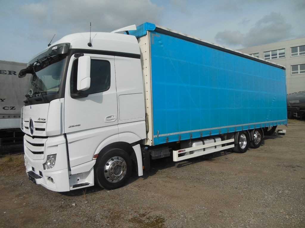 Mercedes-Benz ACTROS 2546, 24 PALETTEN, LBW, ALU FELGEN, TOP!! Mercedes-Benz ACTROS 2546, 24 PALETTEN, LBW, ALU FELGEN, TOP!! - Kamion me tendë: foto 1 Mercedes-Benz ACTROS 2546, 24 PALETTEN, LBW, ALU FELGEN, TOP!! Mercedes-Benz ACTROS 2546, 24 PALETTEN, LBW, ALU FELGEN, TOP!! - Kamion me tendë: foto 1