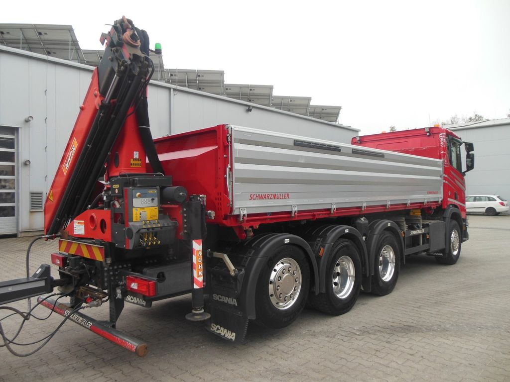 Scania R 580,8X4,KIPPER,BORDMATIC,PALFINGER PK 19.001 Scania R 580,8X4,KIPPER,BORDMATIC,PALFINGER PK 19.001 - Kamion vetëshkarkues, Kamion me vinç: foto 3 Scania R 580,8X4,KIPPER,BORDMATIC,PALFINGER PK 19.001 Scania R 580,8X4,KIPPER,BORDMATIC,PALFINGER PK 19.001 - Kamion vetëshkarkues, Kamion me vinç: foto 3