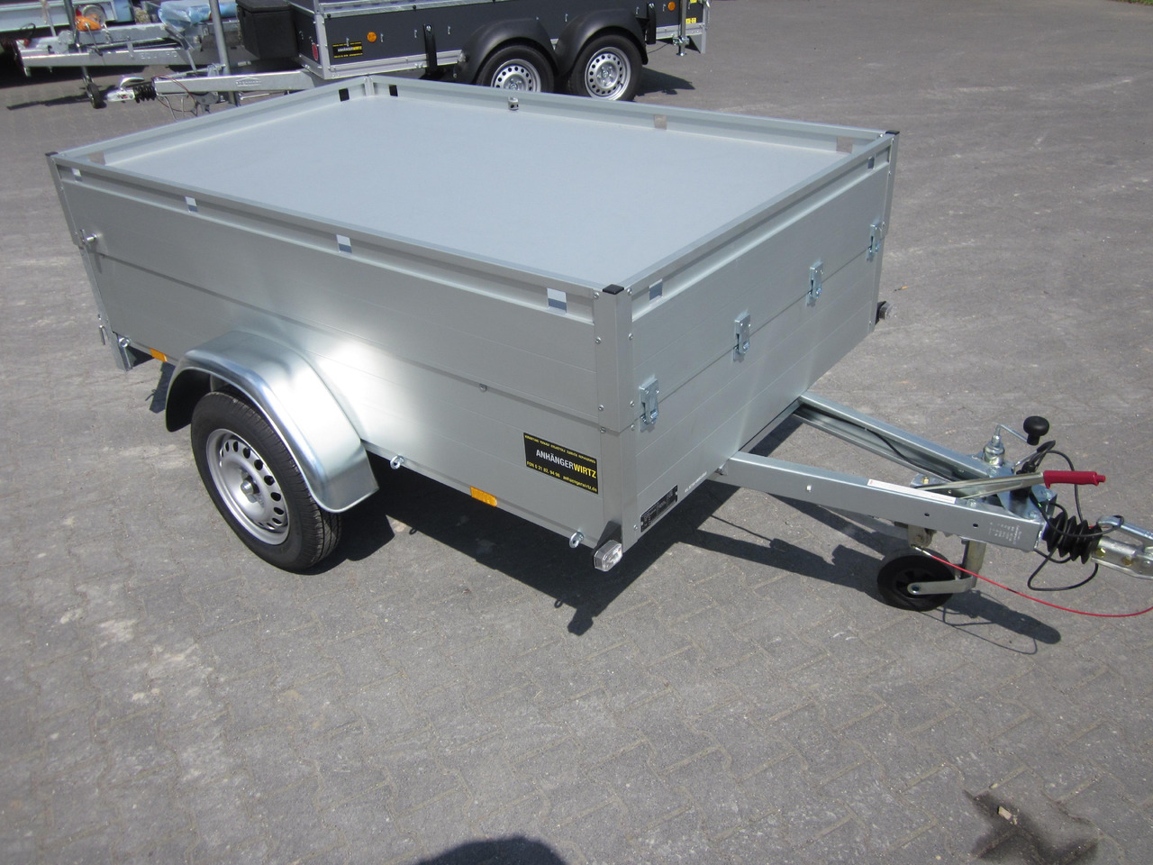 ALUBOXX Deckelanhänger GTB 1200 HT 251x126x48cm (S) 1160kg - Rimorkio makine: foto 2 ALUBOXX Deckelanhänger GTB 1200 HT 251x126x48cm (S) 1160kg - Rimorkio makine: foto 2