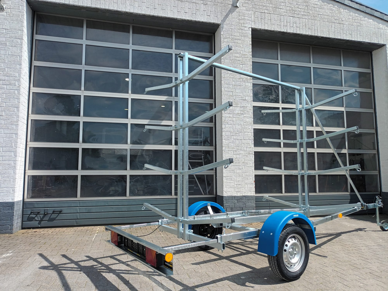 Bootsanhänger Boattrailer Neptun NAVY N7-17 KY Kanu Kajak SUP Board Gestell 750kg Modell 2024 - Rimorkio varkash: foto 5 Bootsanhänger Boattrailer Neptun NAVY N7-17 KY Kanu Kajak SUP Board Gestell 750kg Modell 2024 - Rimorkio varkash: foto 5