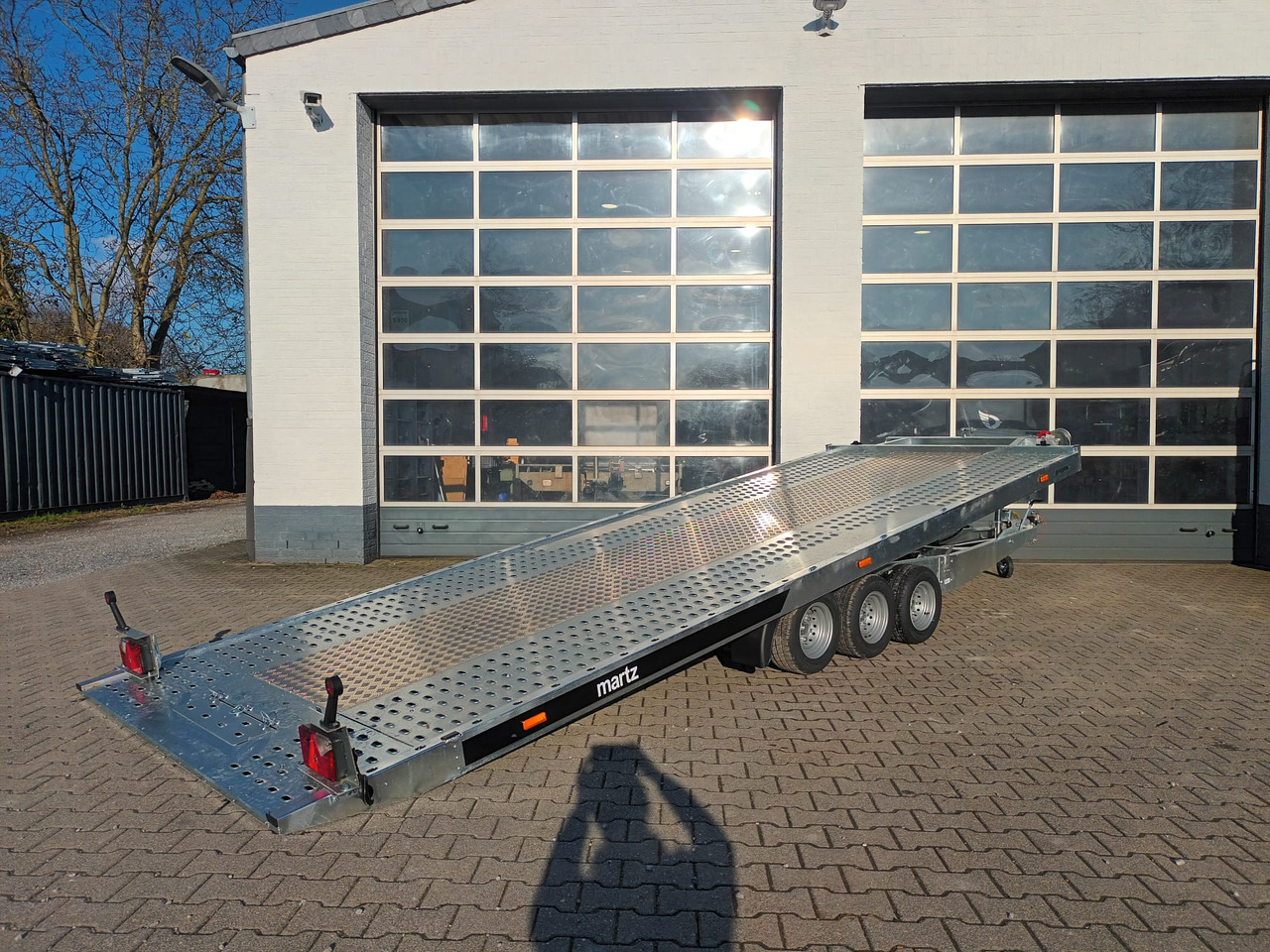 Martz Cartrailer GT KIPP 580/3 3,5T 580x215cm Profi Lohr Stahl & Aluboden Tridem 10" 3500kg 100km/H - Rimorkio autotransportuese: foto 2 Martz Cartrailer GT KIPP 580/3 3,5T 580x215cm Profi Lohr Stahl & Aluboden Tridem 10" 3500kg 100km/H - Rimorkio autotransportuese: foto 2