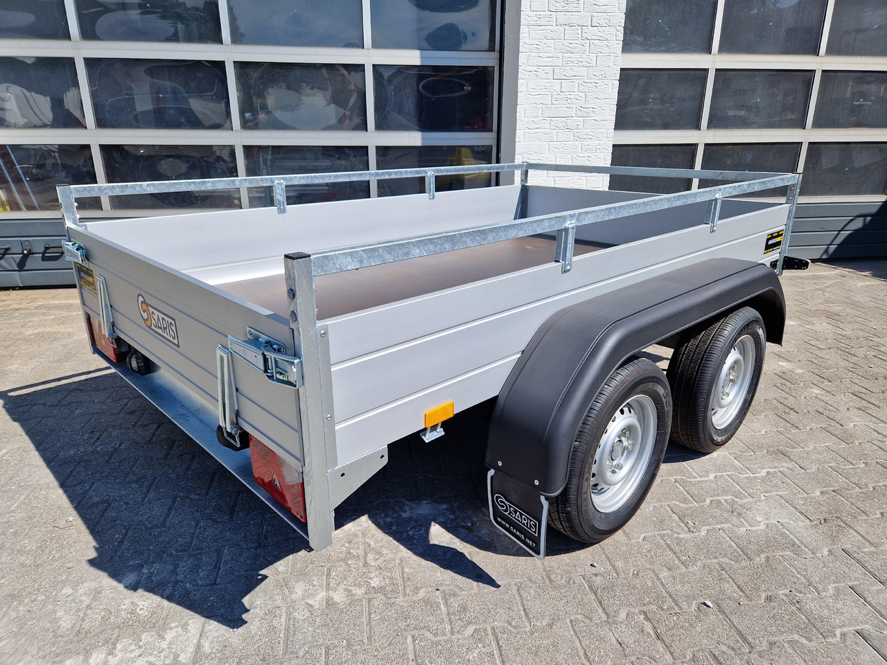 Rimorkio e hapur/ Platformë Saris Anhänger DW2000 McAlu Pro 255x153x43cm 2000kg kurz und breit: foto 6