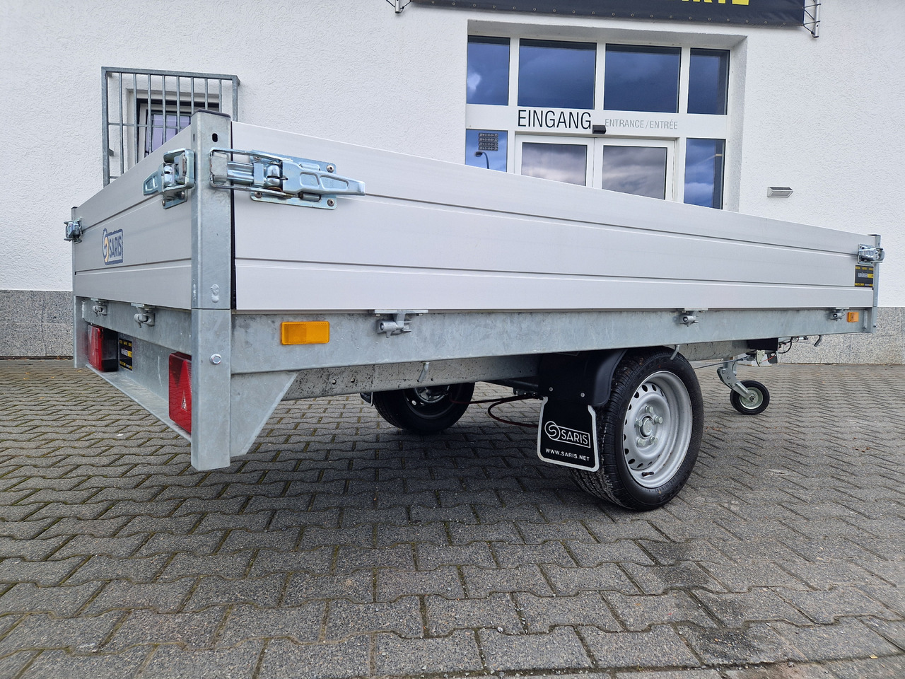 Rimorkio makine Saris PL 276 150 1500 1 276x150x30cm 13" (S) 1500kg Aktion Abverkauf: foto 8 Rimorkio makine Saris PL 276 150 1500 1 276x150x30cm 13" (S) 1500kg Aktion Abverkauf: foto 8