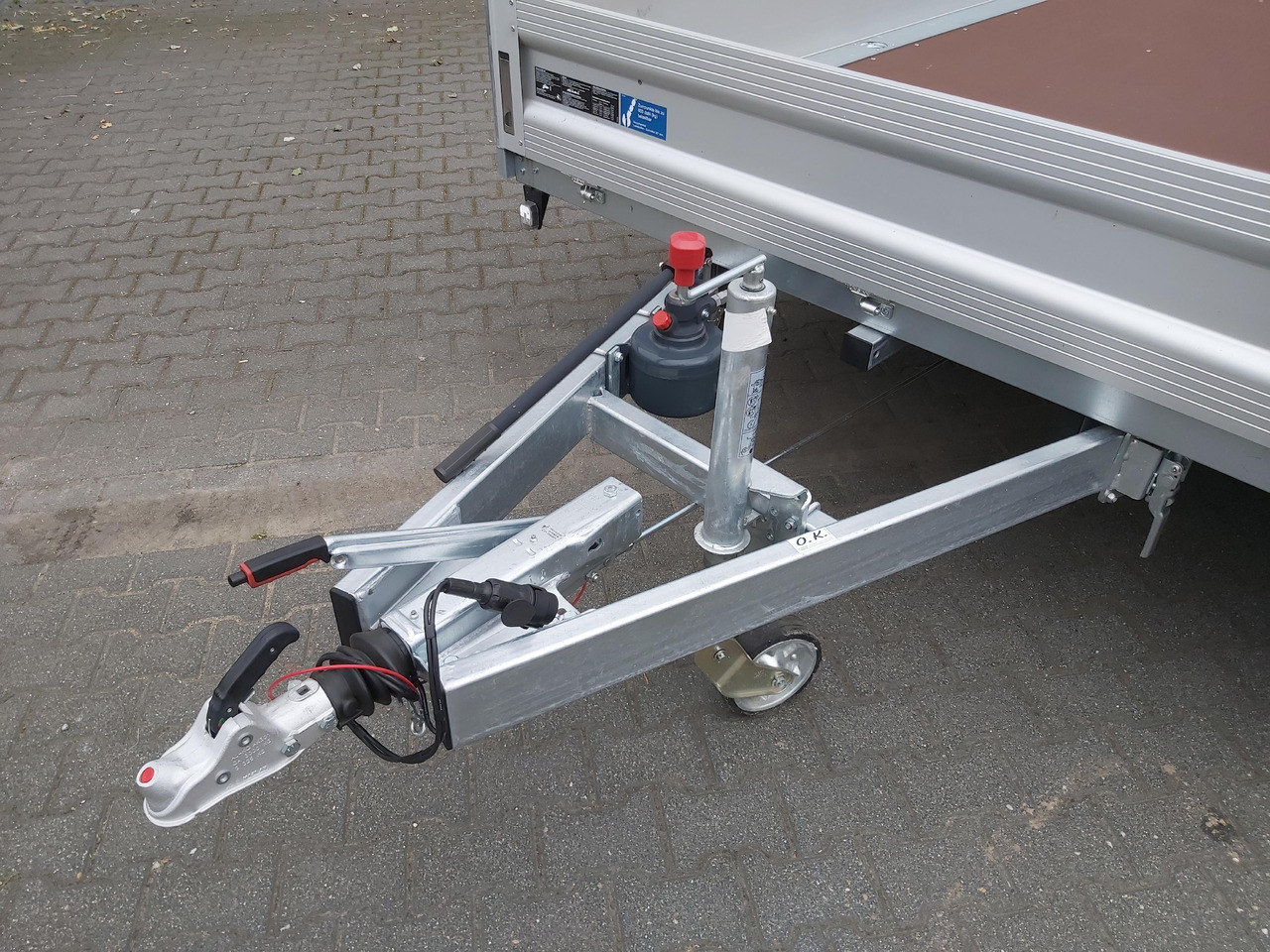 Rimorkio e hapur/ Platformë Unsinn Maschinentransporter PKL 3042-10-2040 426x204x350cm easyload Alufelgen 3000kg: foto 8 Rimorkio e hapur/ Platformë Unsinn Maschinentransporter PKL 3042-10-2040 426x204x350cm easyload Alufelgen 3000kg: foto 8