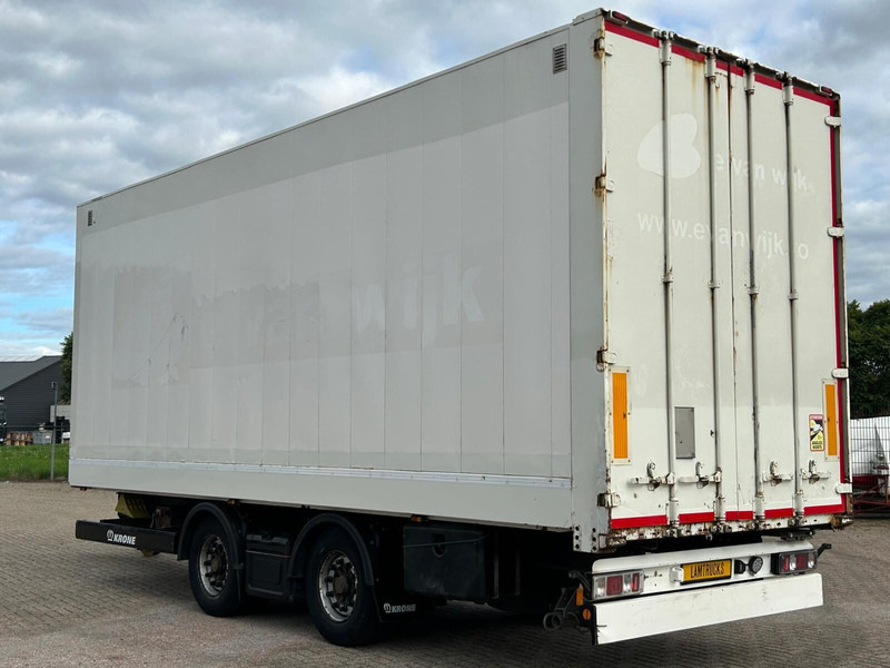 Krone  - Rimorkio me vagonetë të mbyllur: foto 1 Krone  - Rimorkio me vagonetë të mbyllur: foto 1
