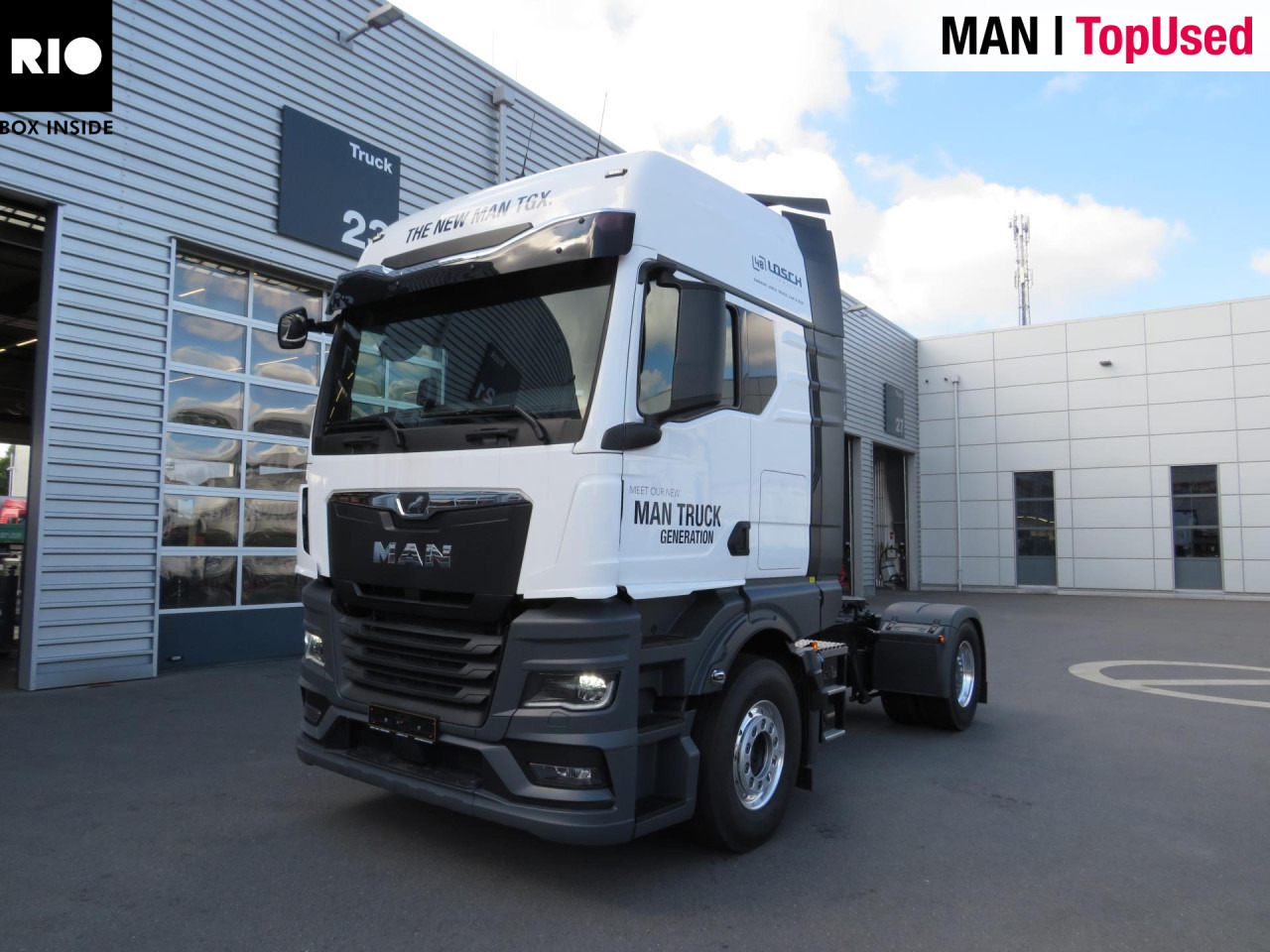 MAN TGX 18.520 4x2 LL SA Kipphydraulik ADR Retarder ZV - Gjysmë-kamion: foto 1 MAN TGX 18.520 4x2 LL SA Kipphydraulik ADR Retarder ZV - Gjysmë-kamion: foto 1