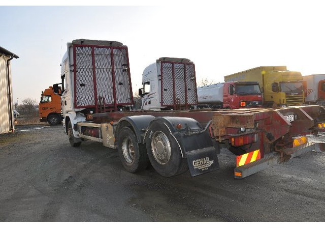 Scania 124 6X2 470 - Transportjer kontejnerësh/ Kamion me karroceri të çmontueshme: foto 4 Scania 124 6X2 470 - Transportjer kontejnerësh/ Kamion me karroceri të çmontueshme: foto 4