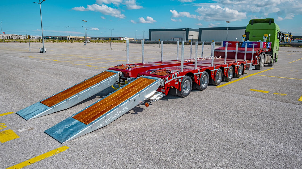 STU 5 Axle Lowbed / Extendable - Gjysmë rimorkio me plan ngarkimi të ulët: foto 4 STU 5 Axle Lowbed / Extendable - Gjysmë rimorkio me plan ngarkimi të ulët: foto 4