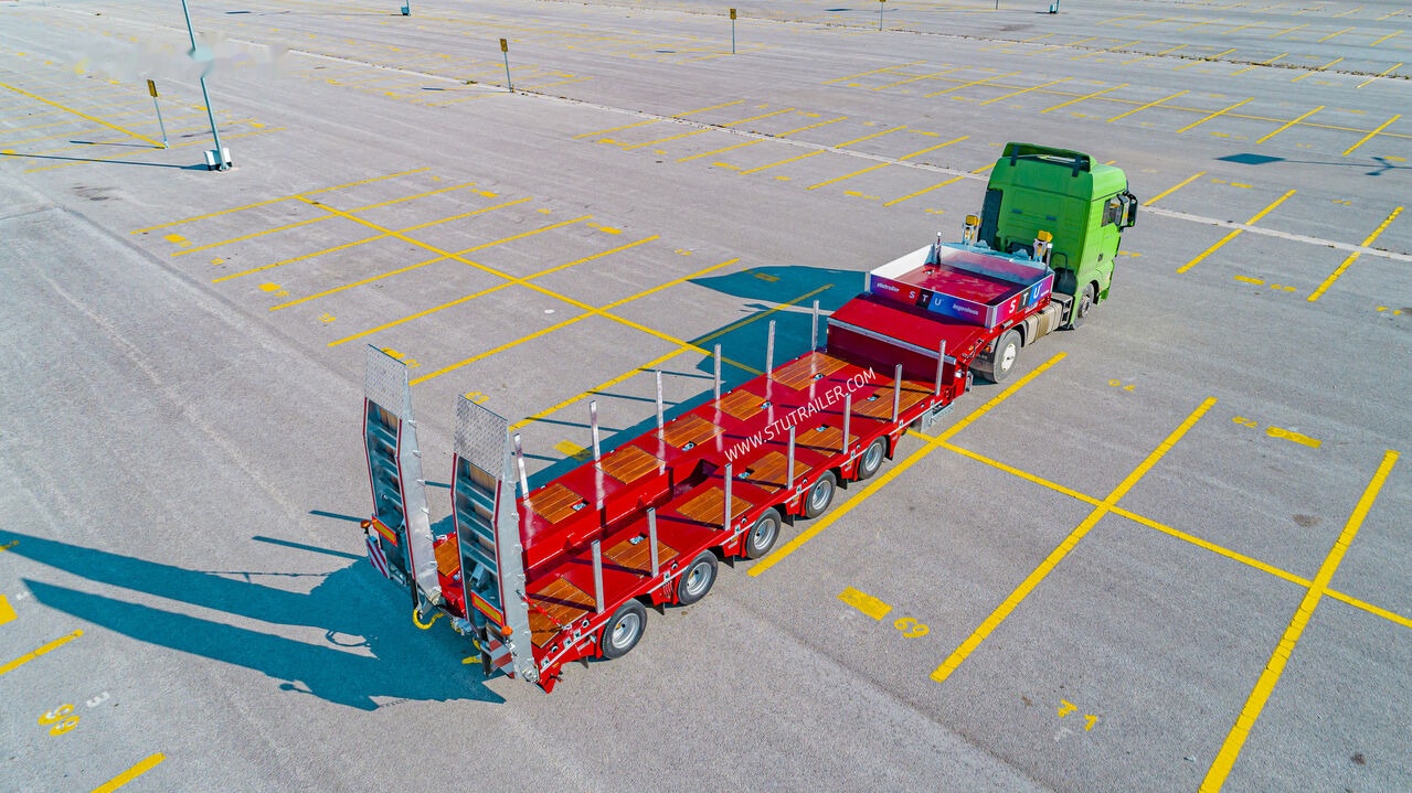 STU 5 Axle Lowbed / Extendable - Gjysmë rimorkio me plan ngarkimi të ulët: foto 1 STU 5 Axle Lowbed / Extendable - Gjysmë rimorkio me plan ngarkimi të ulët: foto 1