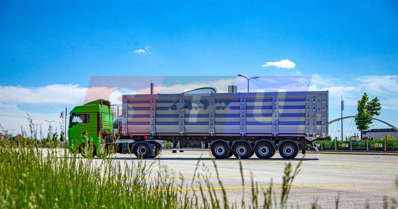 Gjysmë rimorkio vetëshkarkuese i ri STU SCRAP TIPPER TRAILER / FROM 55 TO 81 M3: foto 23