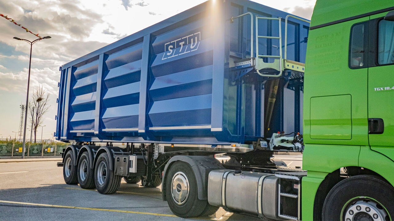Gjysmë rimorkio vetëshkarkuese i ri STU SCRAP TIPPER TRAILER / FROM 55 TO 81 M3: foto 9