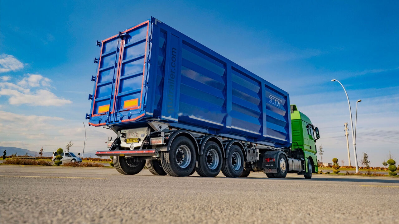 Gjysmë rimorkio vetëshkarkuese i ri STU SCRAP TIPPER TRAILER / FROM 55 TO 81 M3: foto 6