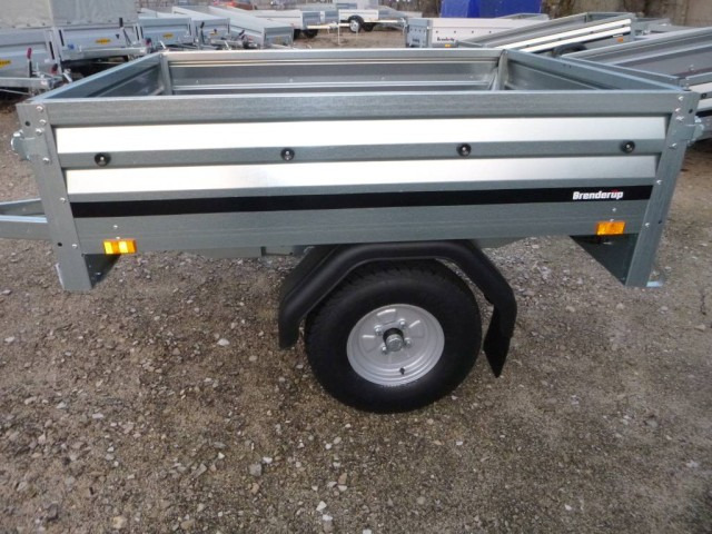 Brenderup 3150S UB750 Stahl Hochlader, 1440x1160x350 mm, 100 km/h - Rimorkio makine: foto 2 Brenderup 3150S UB750 Stahl Hochlader, 1440x1160x350 mm, 100 km/h - Rimorkio makine: foto 2