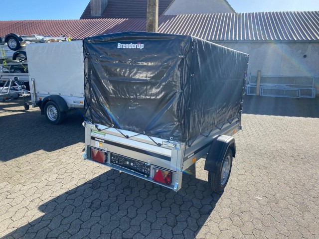 Brenderup Kippi 200,1205SUB 750 kg mit Hochplane 117 cm, 2030 x 1160 x 1170 mm - Rimorkio makine: foto 4 Brenderup Kippi 200,1205SUB 750 kg mit Hochplane 117 cm, 2030 x 1160 x 1170 mm - Rimorkio makine: foto 4