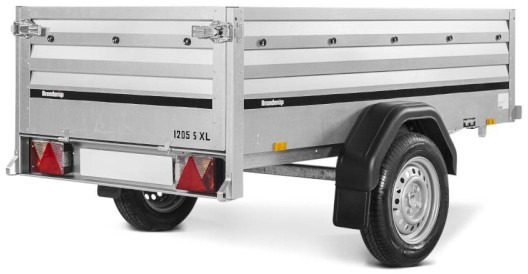 Brenderup Tieflader 1205SXL UB 750 kg, 2030 x 1160 x 550 mm - Rimorkio makine: foto 3 Brenderup Tieflader 1205SXL UB 750 kg, 2030 x 1160 x 550 mm - Rimorkio makine: foto 3