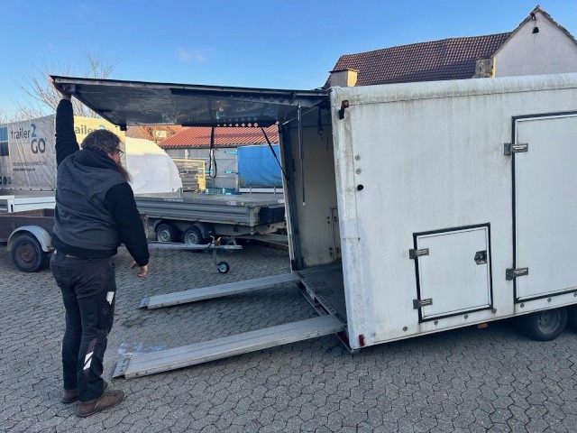 Rimorkio autotransportuese Brian James Race Shuttle 5500 x 2200 mm, 3,5 to. 3-achser: foto 10