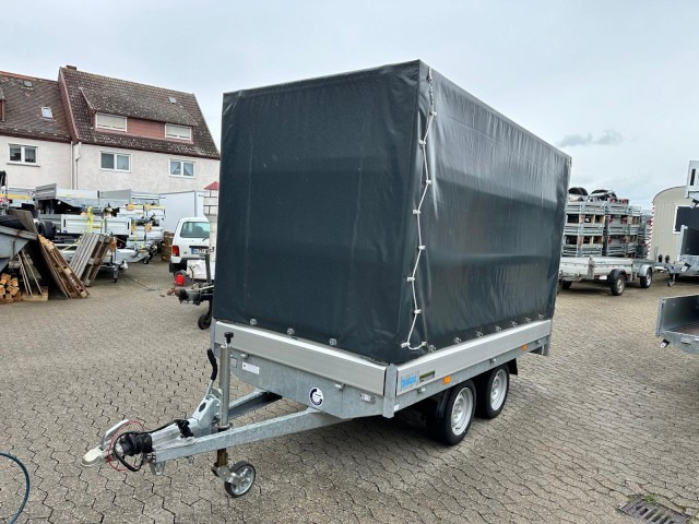 Hapert Azure H-2 Hochlader 3050 x 1600 x 300 mm, mit Plane 180 cm anthrazit ZG 2,0 to. - Rimorkio makine: foto 5 Hapert Azure H-2 Hochlader 3050 x 1600 x 300 mm, mit Plane 180 cm anthrazit ZG 2,0 to. - Rimorkio makine: foto 5