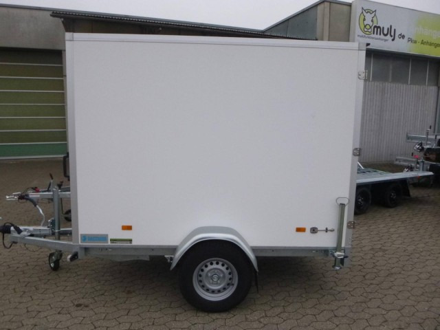 Hapert Sapphire L-1 250x130x180cm, ZG 1,8 to., Koffer Türe - Rimorkio me vagonetë të mbyllur: foto 2 Hapert Sapphire L-1 250x130x180cm, ZG 1,8 to., Koffer Türe - Rimorkio me vagonetë të mbyllur: foto 2