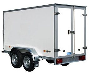 Hapert Sapphire L-2 300x150x180cm, ZG 2,0 to., Koffer Türe, glatte Wände - Rimorkio me vagonetë të mbyllur: foto 1 Hapert Sapphire L-2 300x150x180cm, ZG 2,0 to., Koffer Türe, glatte Wände - Rimorkio me vagonetë të mbyllur: foto 1