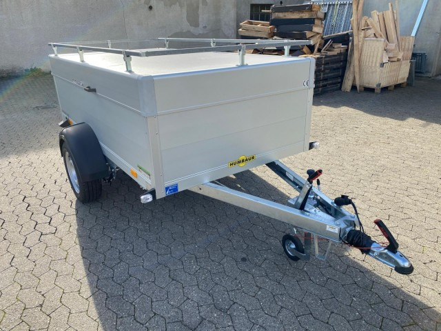 Humbaur HA 132513-5 mit Holz-Alu Deckel mit Reling 1300 kg, 2510 x 1310 x 500mm, 100 km/h - Rimorkio makine: foto 3 Humbaur HA 132513-5 mit Holz-Alu Deckel mit Reling 1300 kg, 2510 x 1310 x 500mm, 100 km/h - Rimorkio makine: foto 3