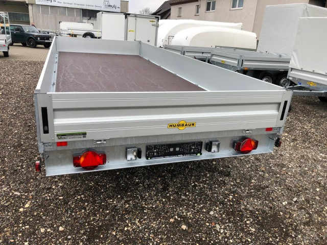 Humbaur HN 254118 Hochlader 2,5 to. 4100 x 1850 x 350 mm - Rimorkio makine: foto 5 Humbaur HN 254118 Hochlader 2,5 to. 4100 x 1850 x 350 mm - Rimorkio makine: foto 5