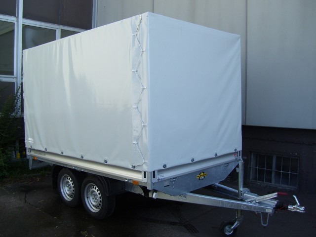 Humbaur HT 253118 Hochlader 2,5 to. mit Hochplane 200 cm - Rimorkio makine: foto 1 Humbaur HT 253118 Hochlader 2,5 to. mit Hochplane 200 cm - Rimorkio makine: foto 1
