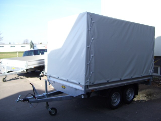 Humbaur HT 253118 Hochlader 2,5 to. mit Hochplane 200 cm - Rimorkio makine: foto 2 Humbaur HT 253118 Hochlader 2,5 to. mit Hochplane 200 cm - Rimorkio makine: foto 2