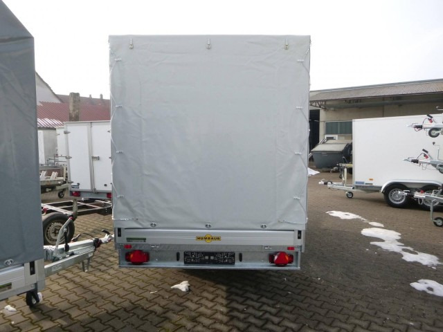 Humbaur HT 254118 Hochlader mit Plane 4100x1850x350mm - Rimorkio makine: foto 3 Humbaur HT 254118 Hochlader mit Plane 4100x1850x350mm - Rimorkio makine: foto 3