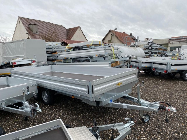 Humbaur HT 305221 GR Hochlader 3,0 to. 5220 x 2070 x 350 mm - Rimorkio makine: foto 5 Humbaur HT 305221 GR Hochlader 3,0 to. 5220 x 2070 x 350 mm - Rimorkio makine: foto 5