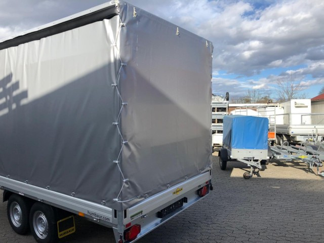 Humbaur HT 354121 Hochlader mit Hochplane 220 cm, 100 km/h 3,5 to. 4100 x 2100 x 350 mm - Rimorkio makine: foto 4 Humbaur HT 354121 Hochlader mit Hochplane 220 cm, 100 km/h 3,5 to. 4100 x 2100 x 350 mm - Rimorkio makine: foto 4