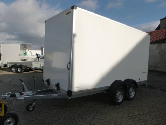 Humbaur Koffer HK 253218-20 PF30, 2,5 to. 3185x1730x1885mm - Rimorkio me vagonetë të mbyllur: foto 1 Humbaur Koffer HK 253218-20 PF30, 2,5 to. 3185x1730x1885mm - Rimorkio me vagonetë të mbyllur: foto 1