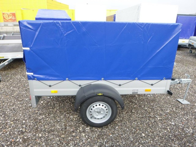 Humbaur Startrailer H 752010 mit Hochplane 750 kg 2050x1095x300mm - Rimorkio makine: foto 4 Humbaur Startrailer H 752010 mit Hochplane 750 kg 2050x1095x300mm - Rimorkio makine: foto 4