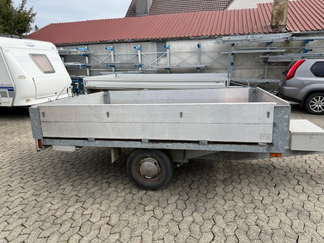 Hymer Anhänger Hochlader, 1000 kg, 2980 x 1920 x 400 mm - Rimorkio makine: foto 3 Hymer Anhänger Hochlader, 1000 kg, 2980 x 1920 x 400 mm - Rimorkio makine: foto 3