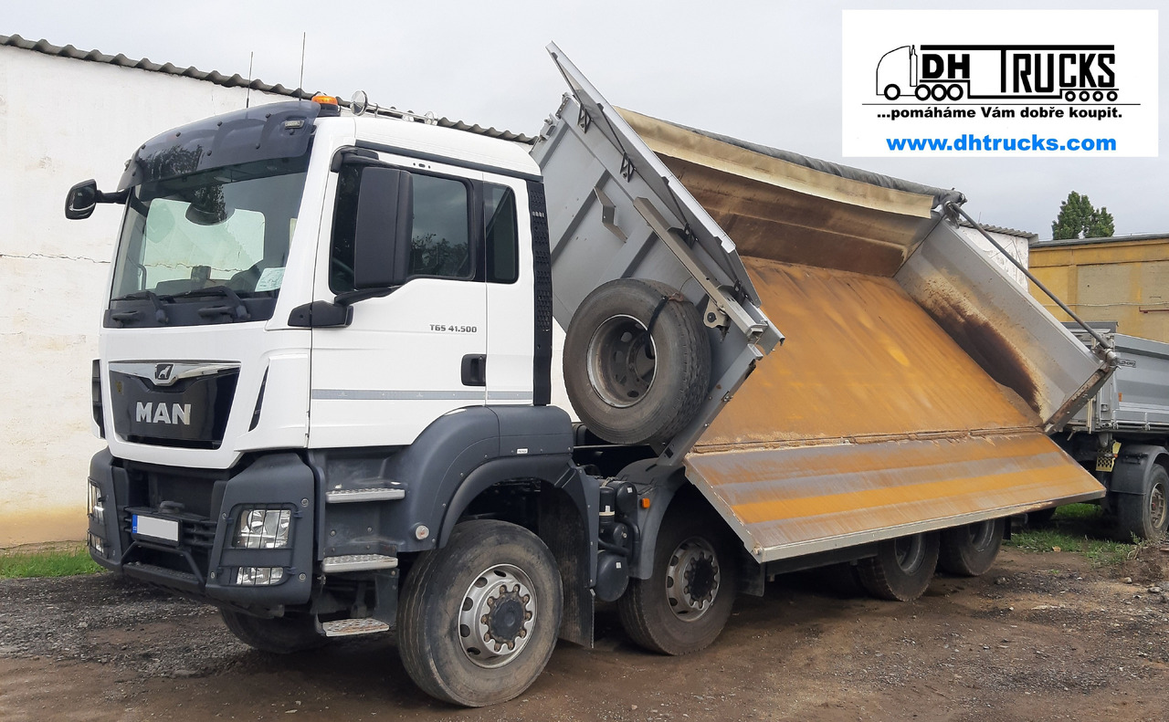 MAN TGS 41.500 8x6 BB MEILLER S3 BORDMATIC / TAŽNÉ * AHK 36.000 kg / souprava * Zug 60.000 kg - Kamion vetëshkarkues: foto 1 MAN TGS 41.500 8x6 BB MEILLER S3 BORDMATIC / TAŽNÉ * AHK 36.000 kg / souprava * Zug 60.000 kg - Kamion vetëshkarkues: foto 1