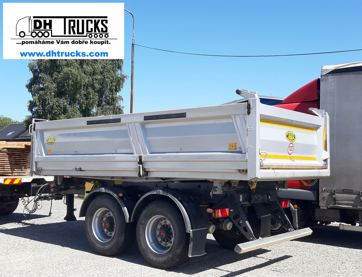 MEILLER MZDA 1822 BORDMATIC / NOSNOST 13.240 kg - Rimorkio vetëshkarkuese: foto 4 MEILLER MZDA 1822 BORDMATIC / NOSNOST 13.240 kg - Rimorkio vetëshkarkuese: foto 4