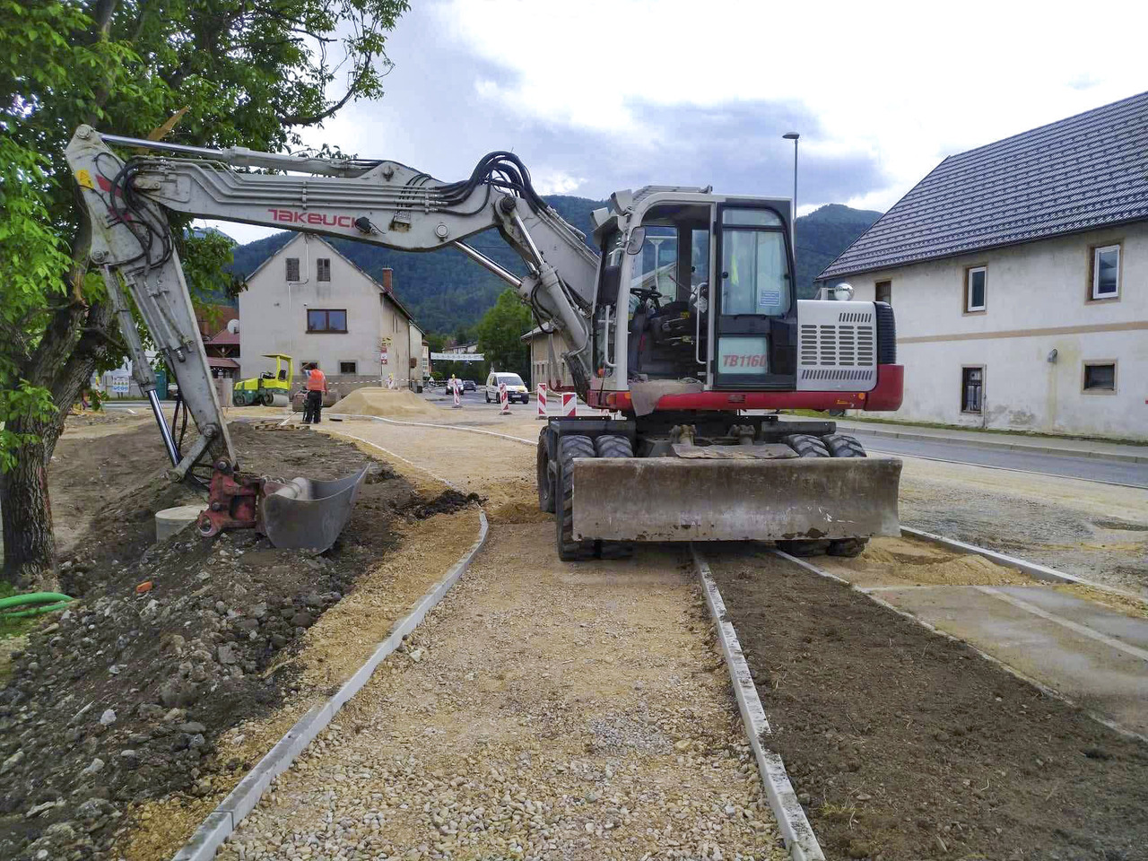 Takeuchi TB1160W - Ekskavator me goma: foto 1 Takeuchi TB1160W - Ekskavator me goma: foto 1
