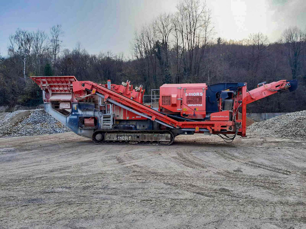 Terex-Finlay I-110 RS - Thërrmues e nofullës: foto 5 Terex-Finlay I-110 RS - Thërrmues e nofullës: foto 5
