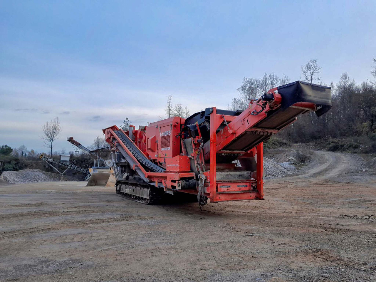 Terex-Finlay I-110 RS - Thërrmues e nofullës: foto 1 Terex-Finlay I-110 RS - Thërrmues e nofullës: foto 1