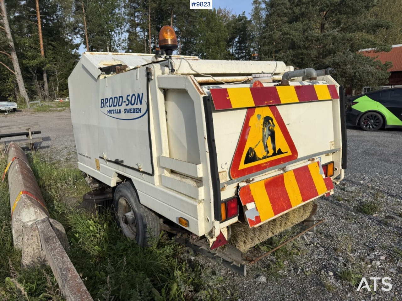 Air Sweeper Brodd-son Nordic - Makinë fshirëse për rrugët: foto 3 Air Sweeper Brodd-son Nordic - Makinë fshirëse për rrugët: foto 3