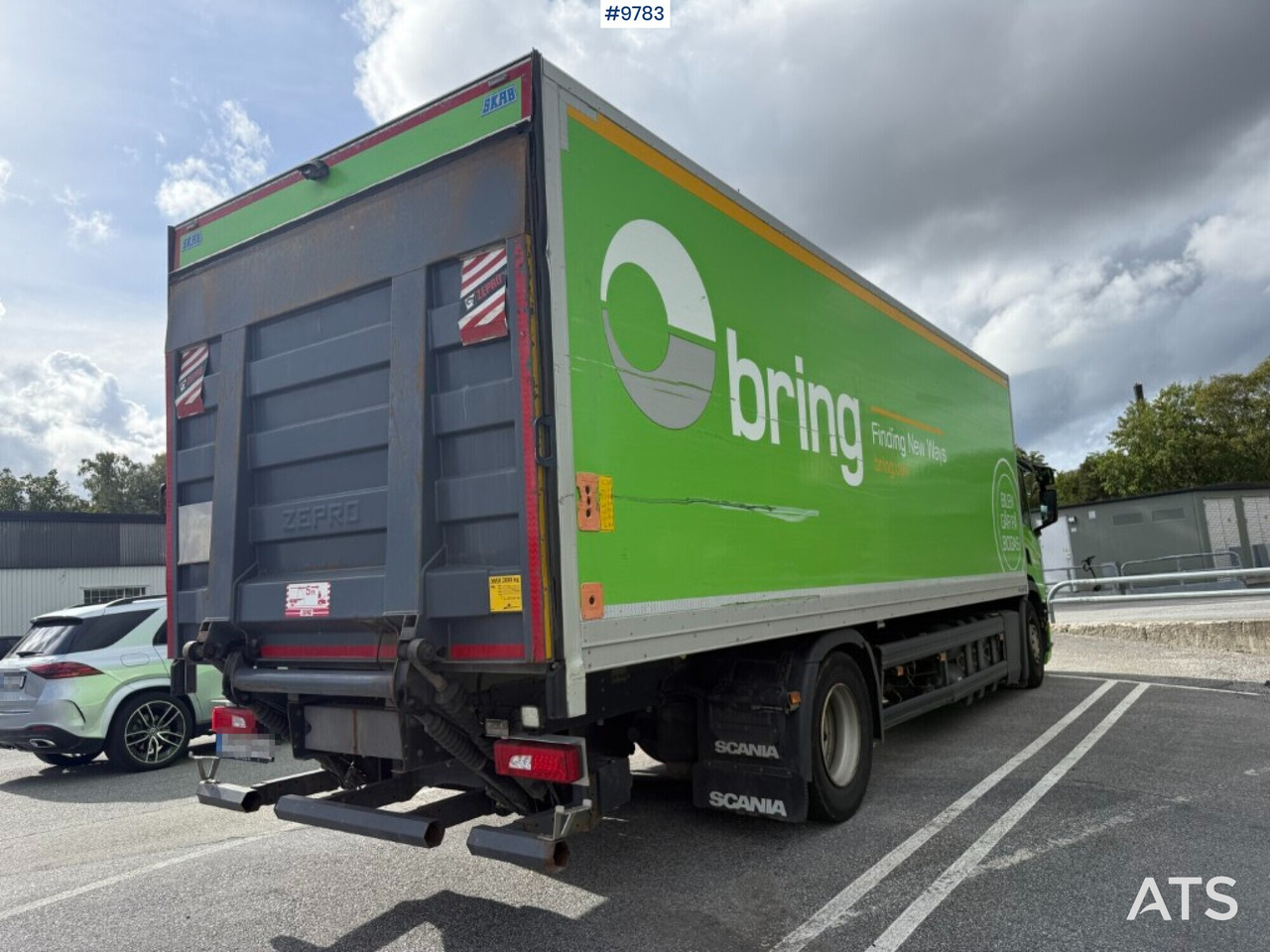 Box truck Scania P280 gas-powered - Kamion vagonetë: foto 4 Box truck Scania P280 gas-powered - Kamion vagonetë: foto 4